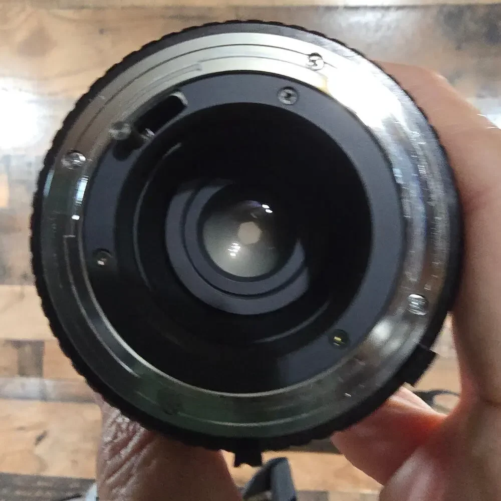 Minolta X370 with a JC Penny f=80 to 200mm zoom lens and prospect f=28-70mm lens